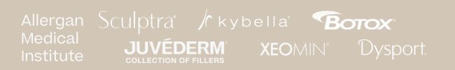 Product logos for companies Dr. Kling has trained with