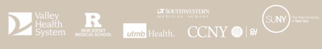 Educational and professional logos where Dr. Kling has studied