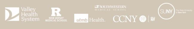 Educational and professional logos where Dr. Kling has studied