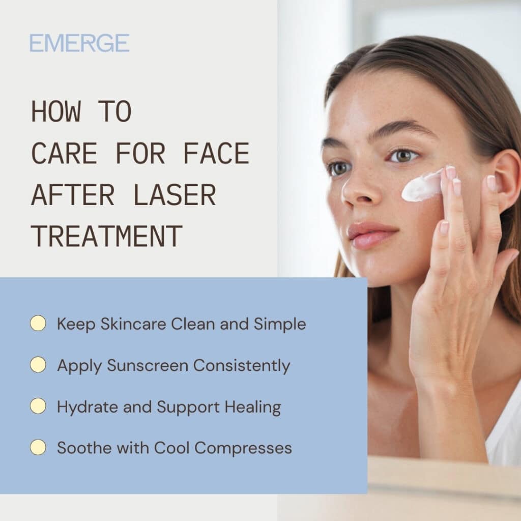 How to Care for Face After Laser Treatment