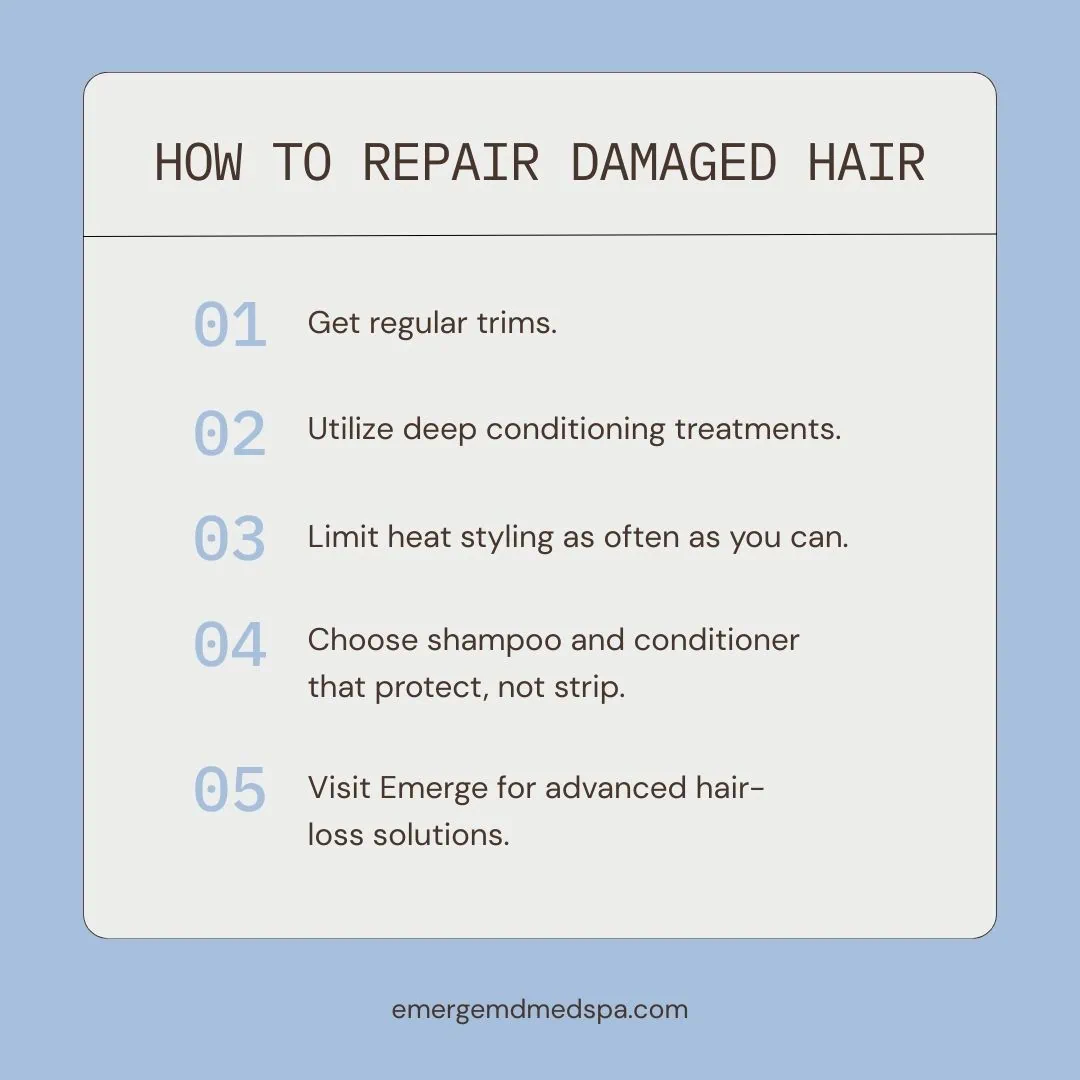 How to repair damaged hair How to repair damaged hair