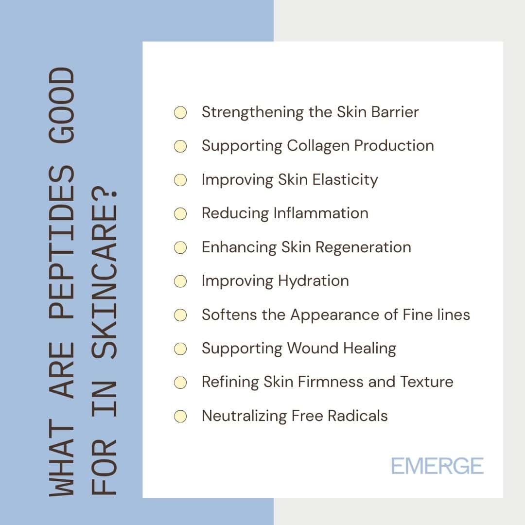 What Are Peptides Good for in Skincare