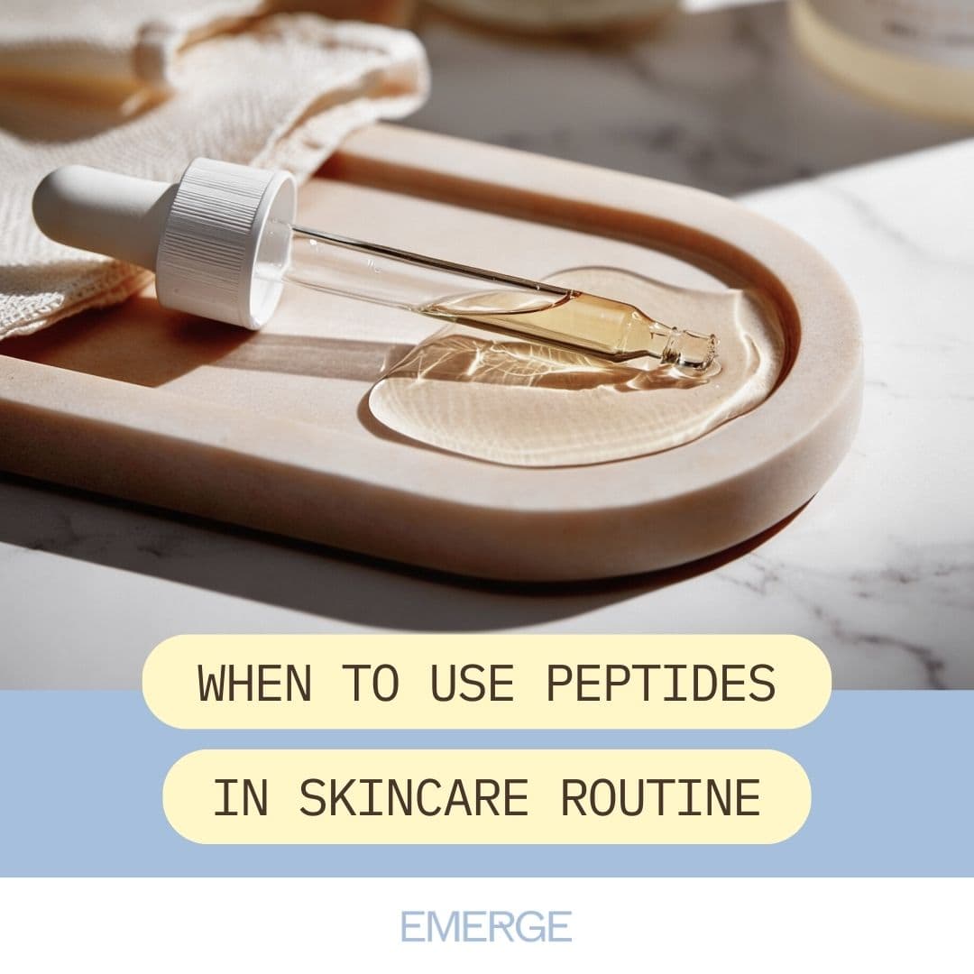 When to Use Peptides in Skincare Routine
