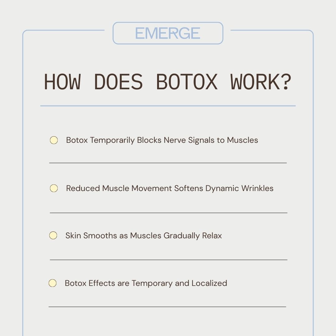 How does botox work