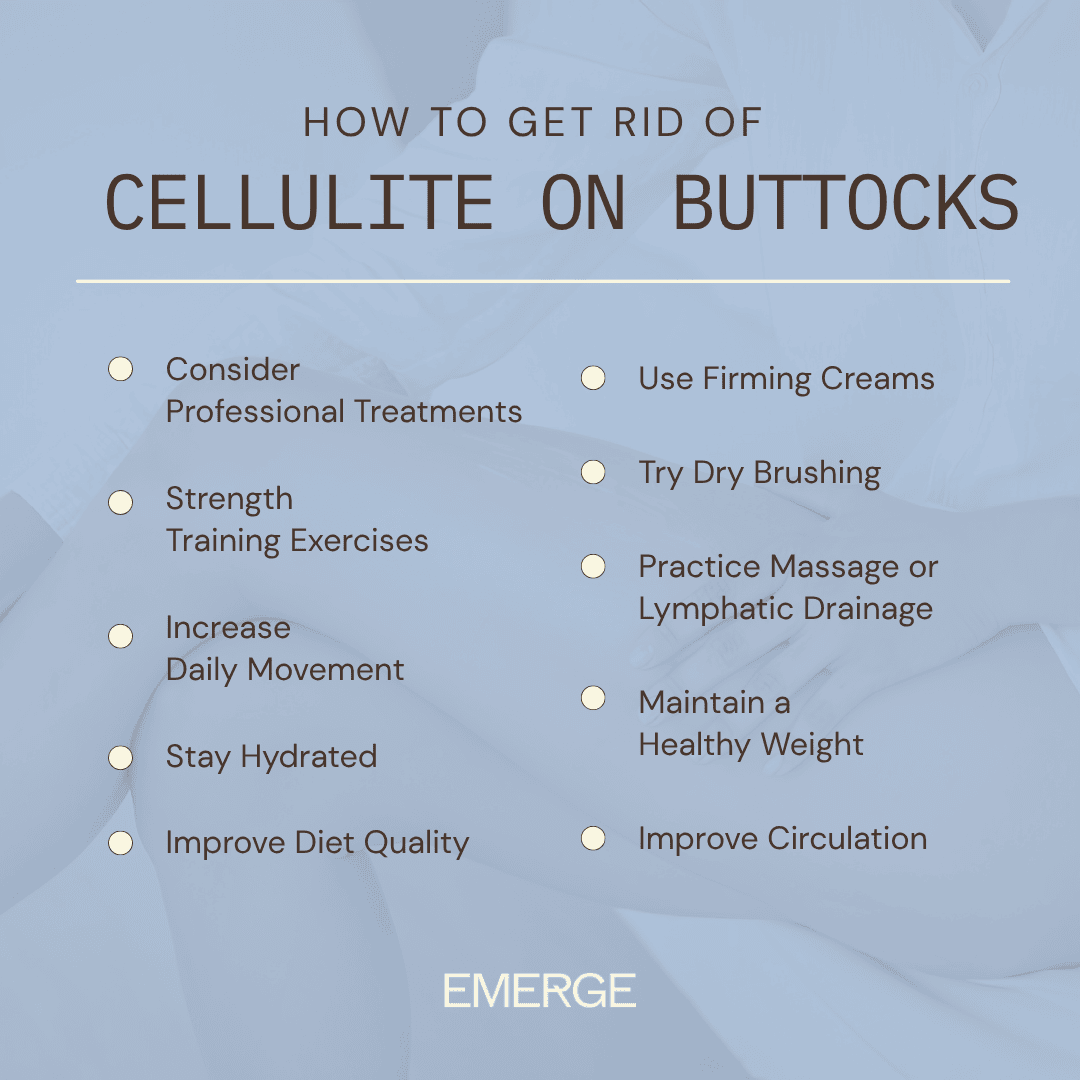 How to Get Rid of Cellulite on Buttocks