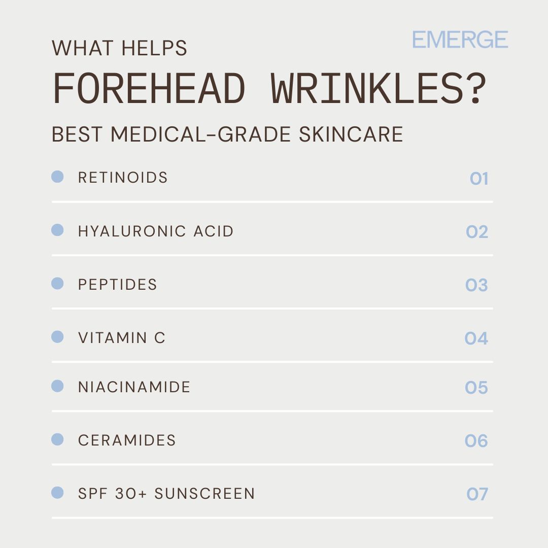 What Helps Forehead Wrinkles | Emerge Aesthetics by Dr. Rochelle Kling MD What Helps Forehead Wrinkles