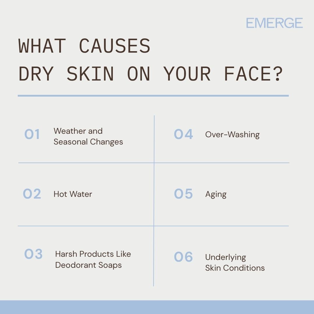 What Causes Dry Skin on Your Face