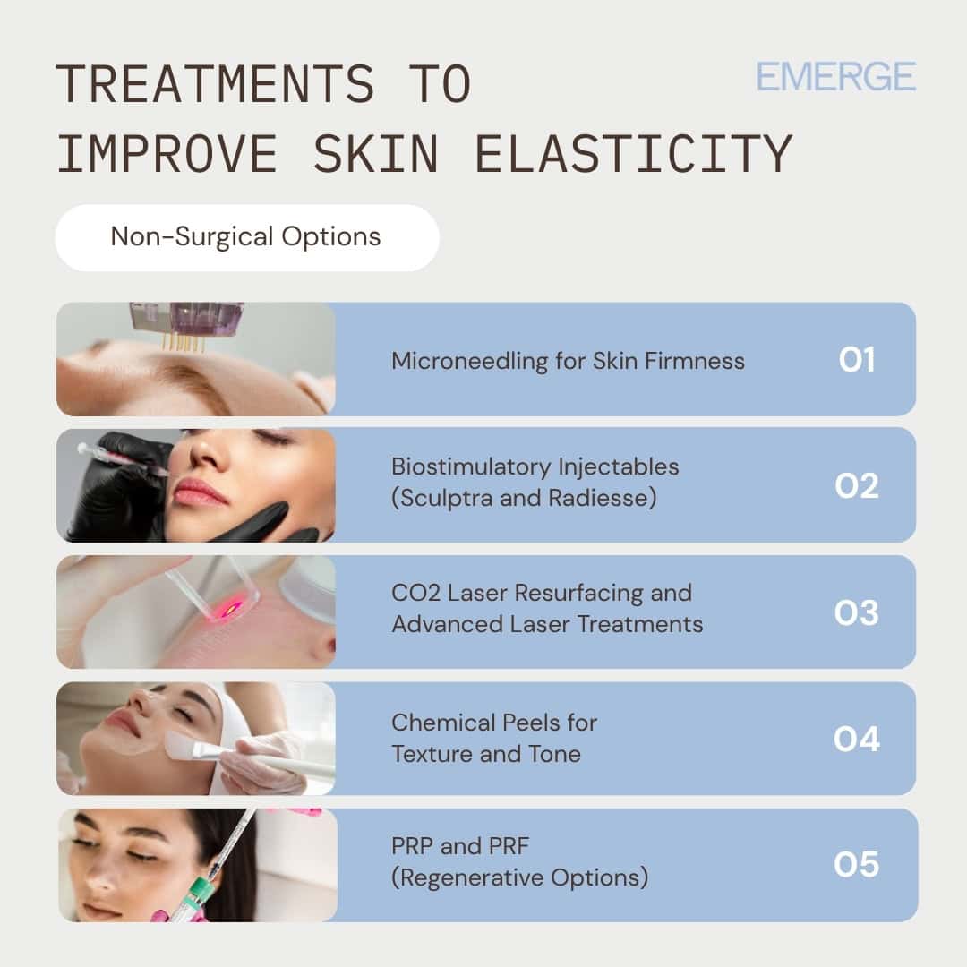 Treatments to Improve Skin Elasticity